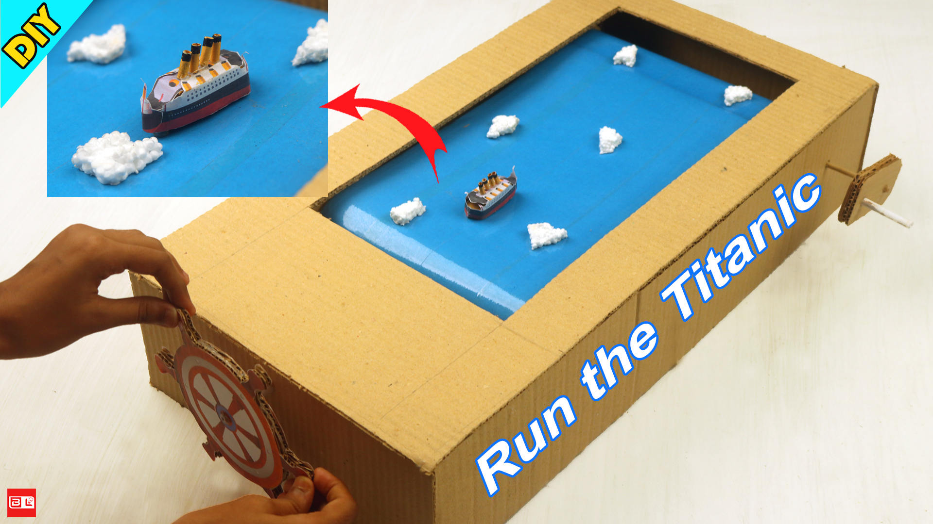 Run the Titanic Game from Cardboard